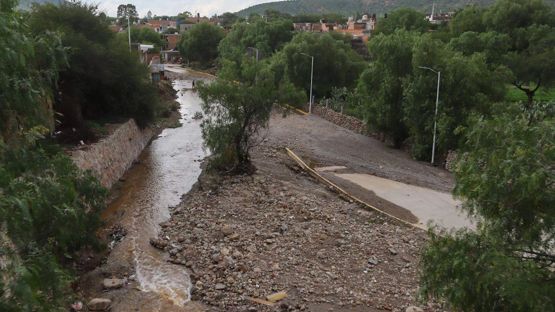 tromba en Zaragoza